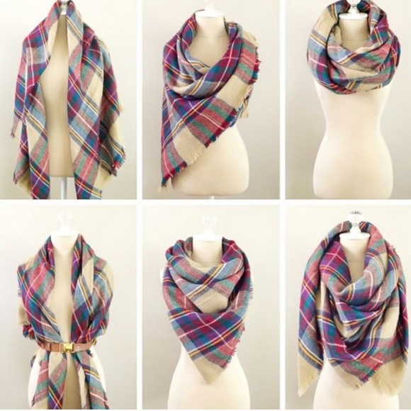 Blanket Scarf women's - Picture 9 of 9